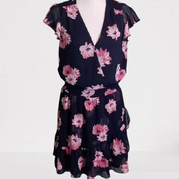 Tommy Hilfiger Dresses & Skirts - NWOT Tommy Hilfiger flutter sleeve Navy dress
